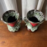 Paire de vases Vallauris