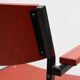 Gijs van der Sluis red and black chairs with armrests