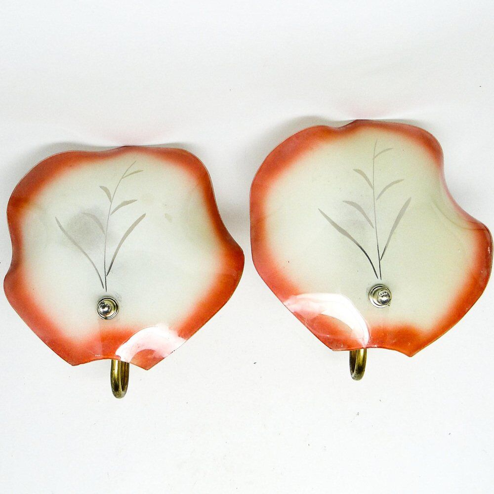 Appliques, Pologne, années 1970, ensemble de 2