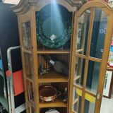 Corner display case