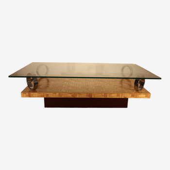 Table basse des années 1970