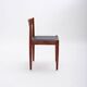 Set of 8 Mid-Century Teak Dining Chairs, Denmark 1960's
