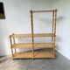 Large rattan shelf 1960