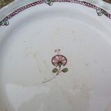 Assiette XVIII siècle faience Bordeaux