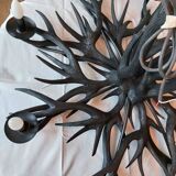 Deer antler chandelier