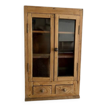 Vitrine en pin