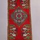 Small Vintage Turkish Rug 101x55 cm, Short Runner, Tribal, Shabby Chic