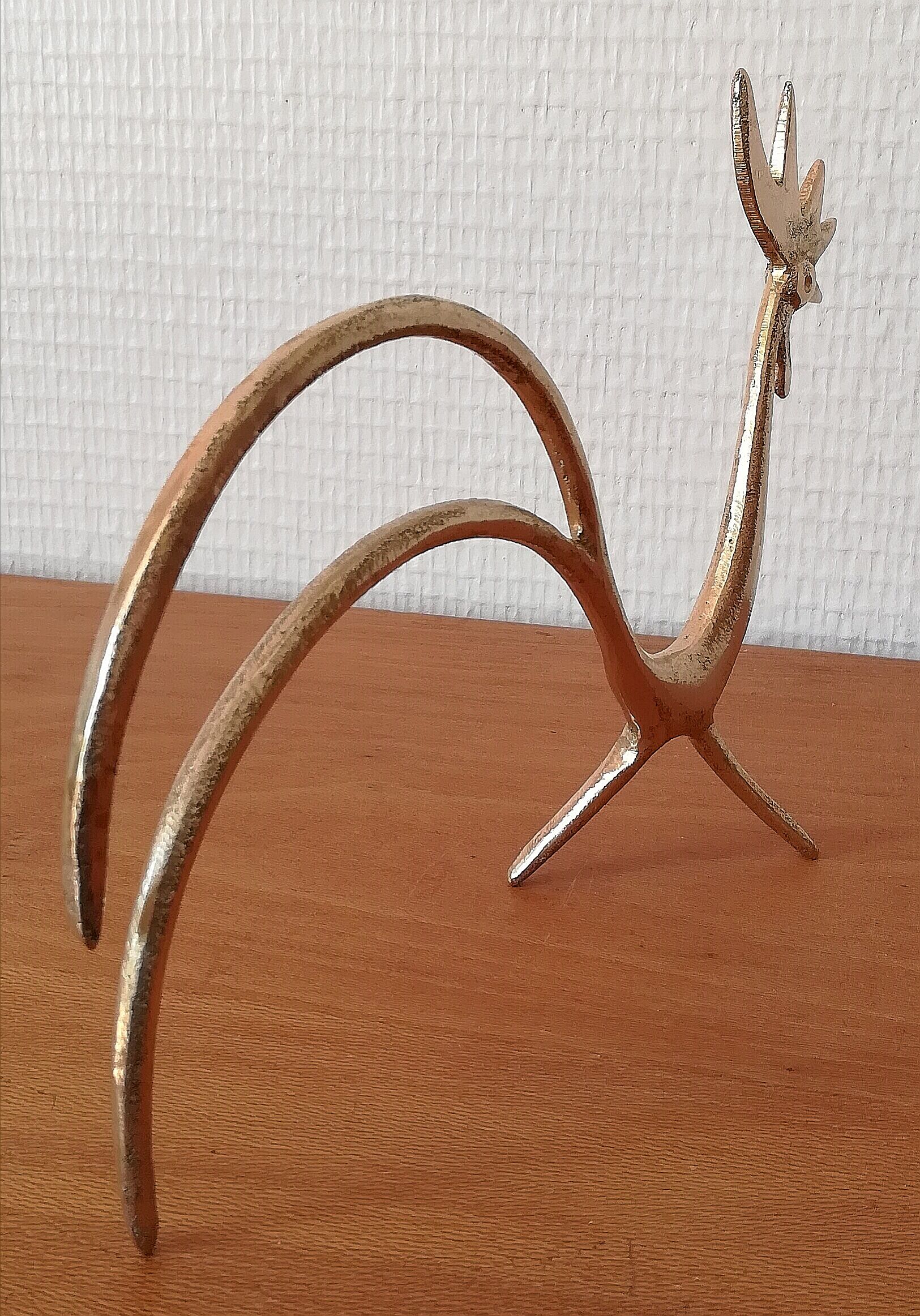 70s brass rooster