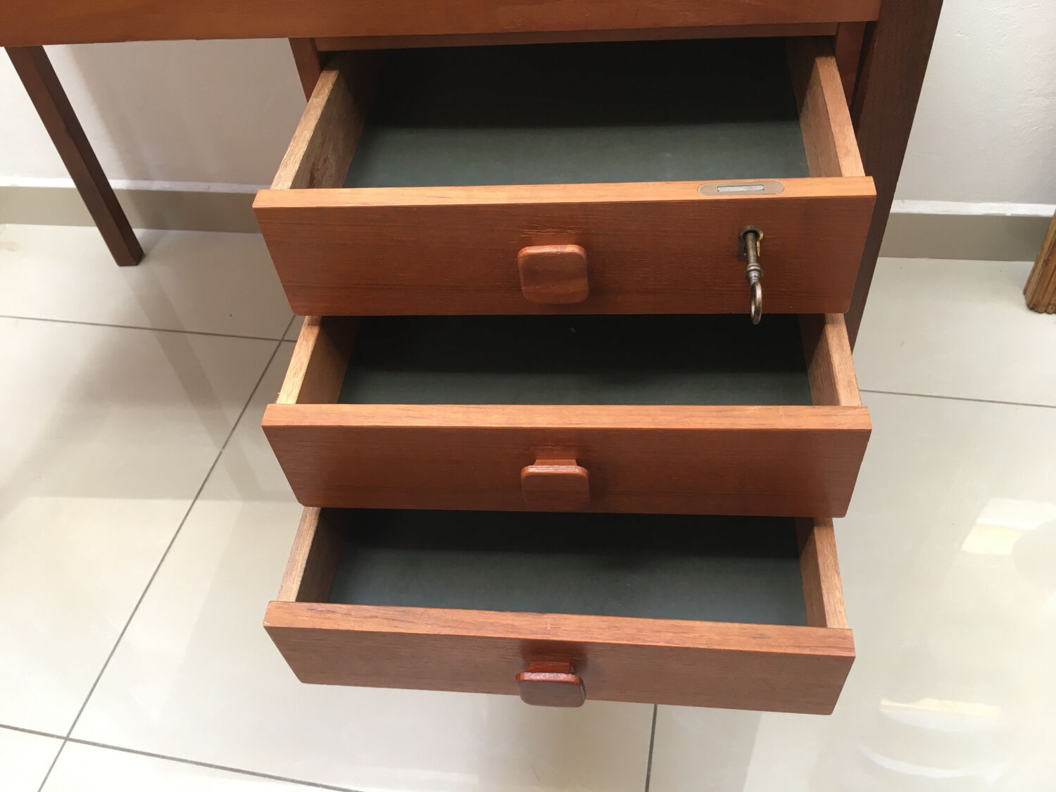 Bureau en teck