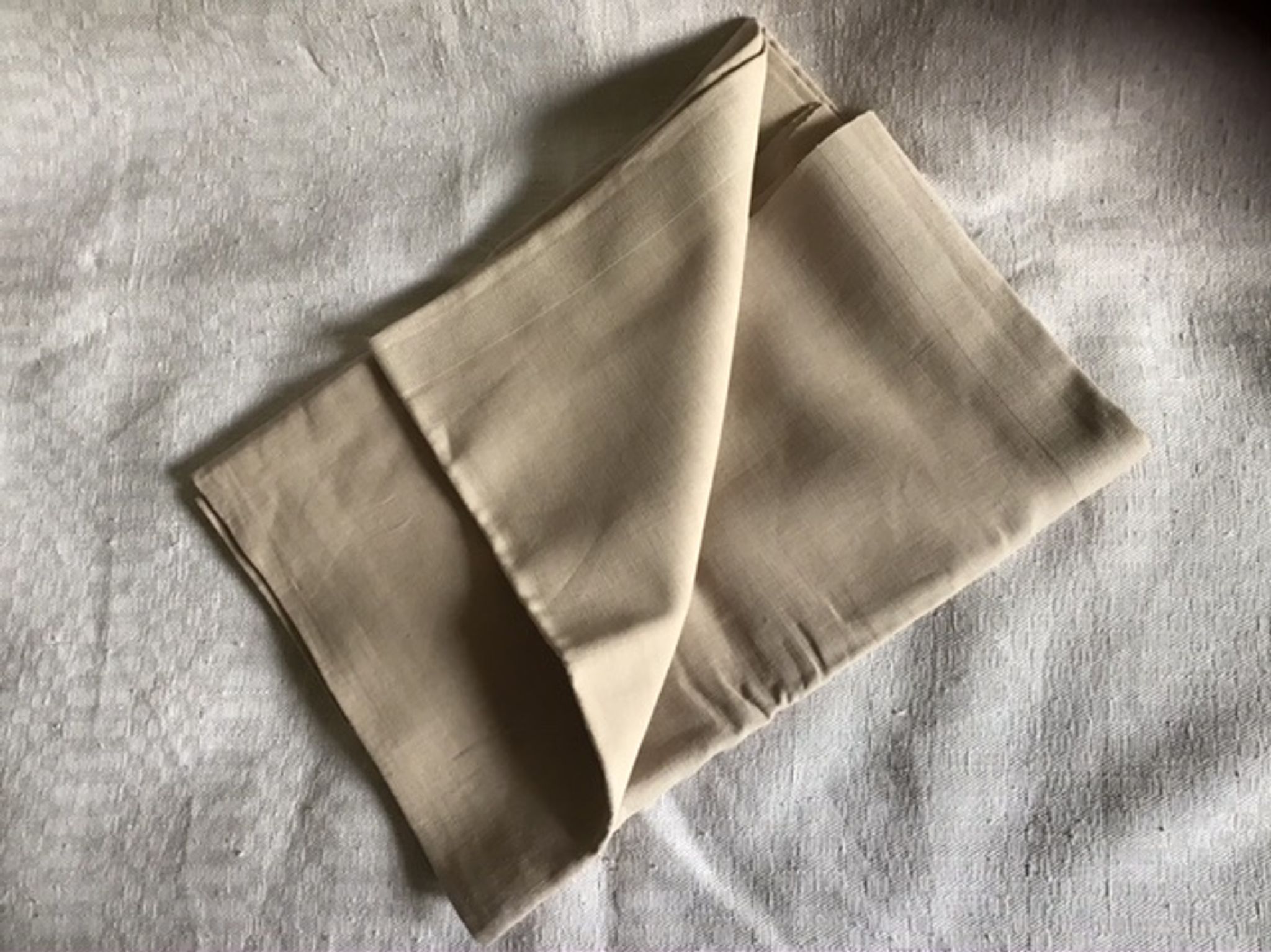 Flax yarn tablecloth DM 145x135