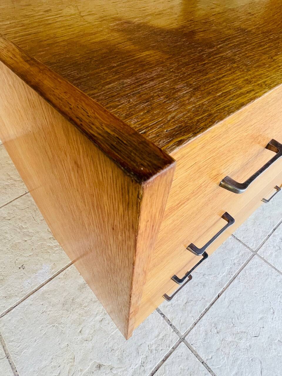 Vintage 4-drawer chest of drawers by Capelle, circa 1960s