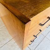 Vintage 4-drawer chest of drawers by Capelle, circa 1960s