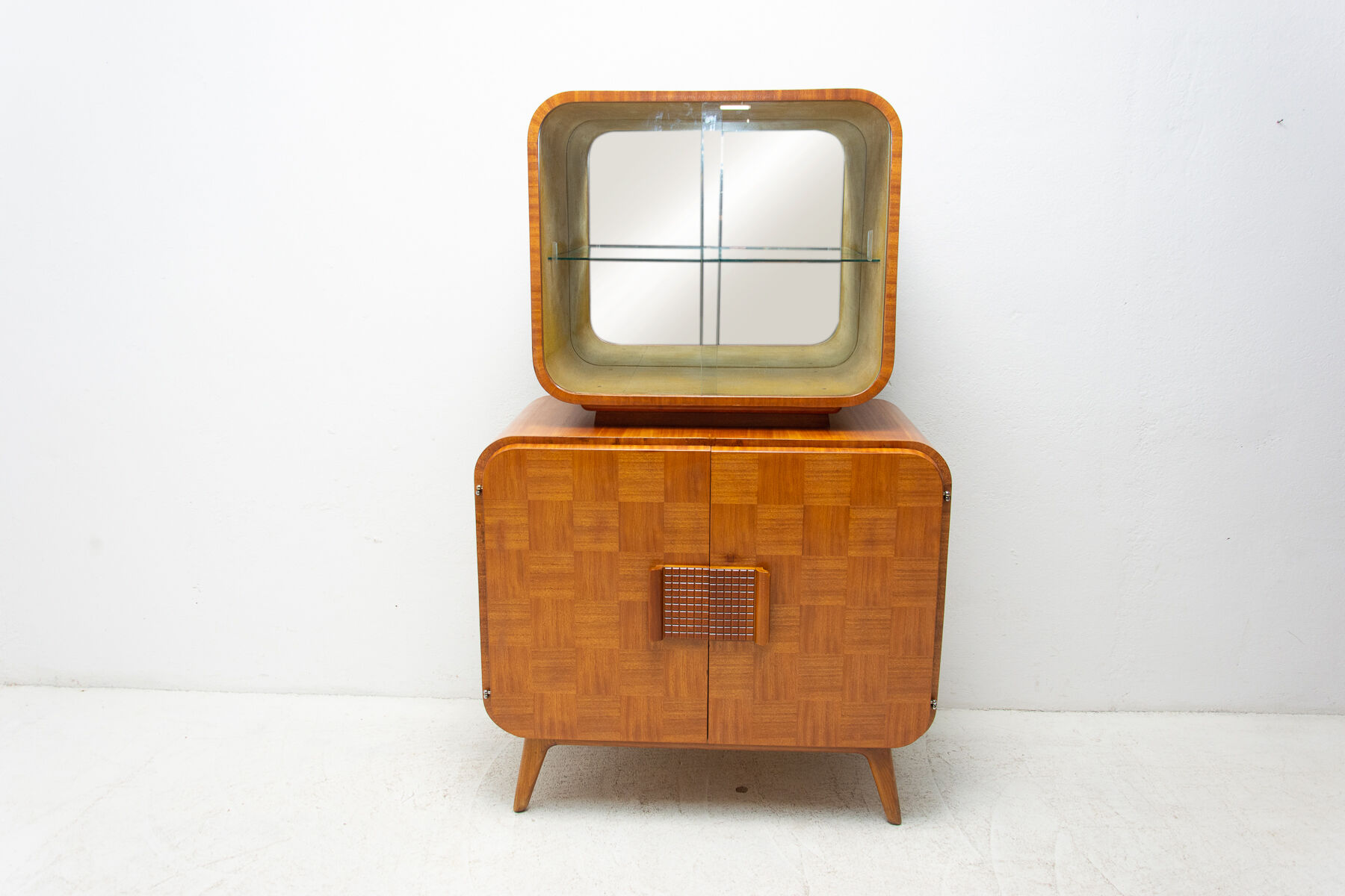 Mid-century catalogue display case