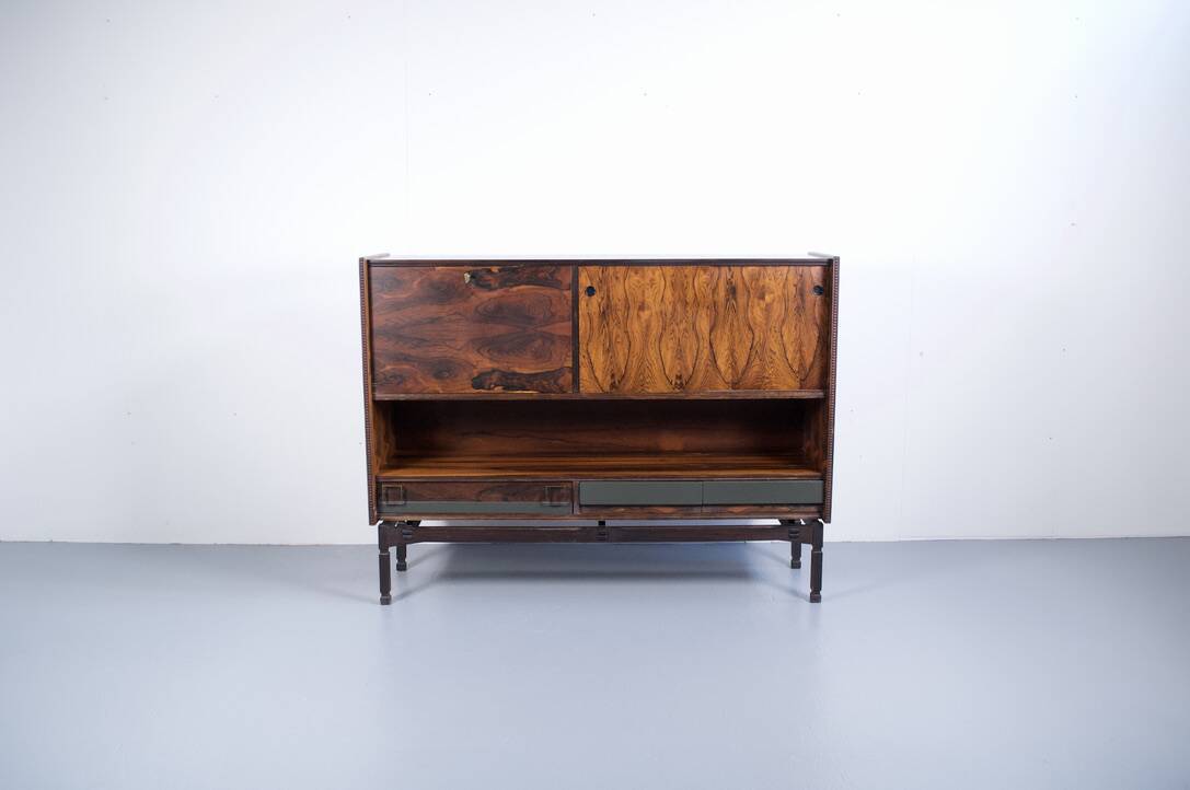 Buffet/enfilade italienne palissandre de rio années 60'