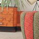 Stool, footrest, tulip pouf Jindrich Halabala Cesky Nabytek