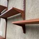 Scandinavian teak bookcase Poul Cadovius 50 vintage