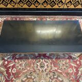 Brass and marble “Bagues” coffee table