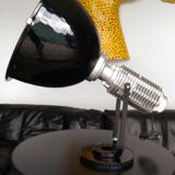 Industrial projector on pedestal