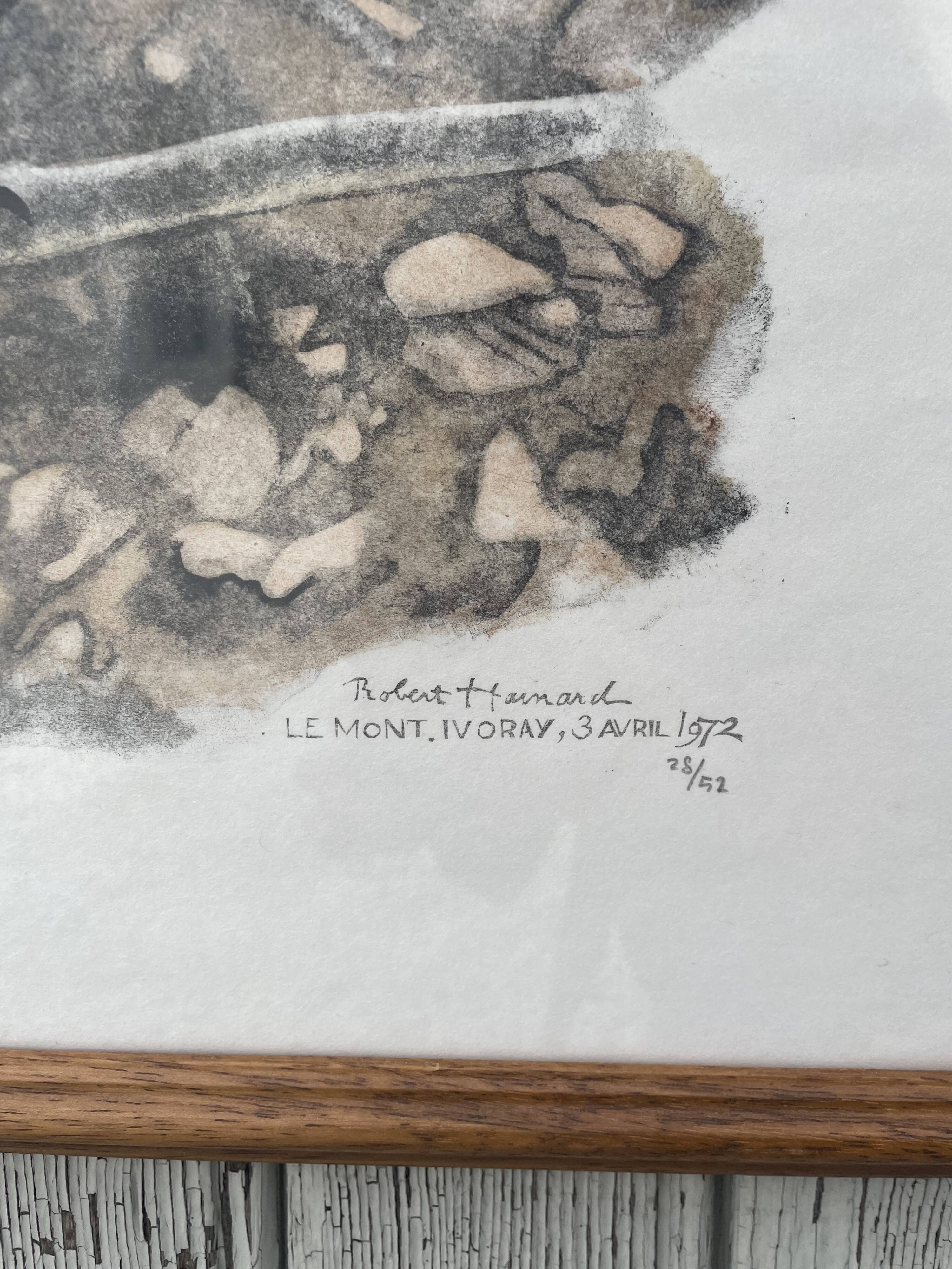 Gravure originale de Robert Hainard