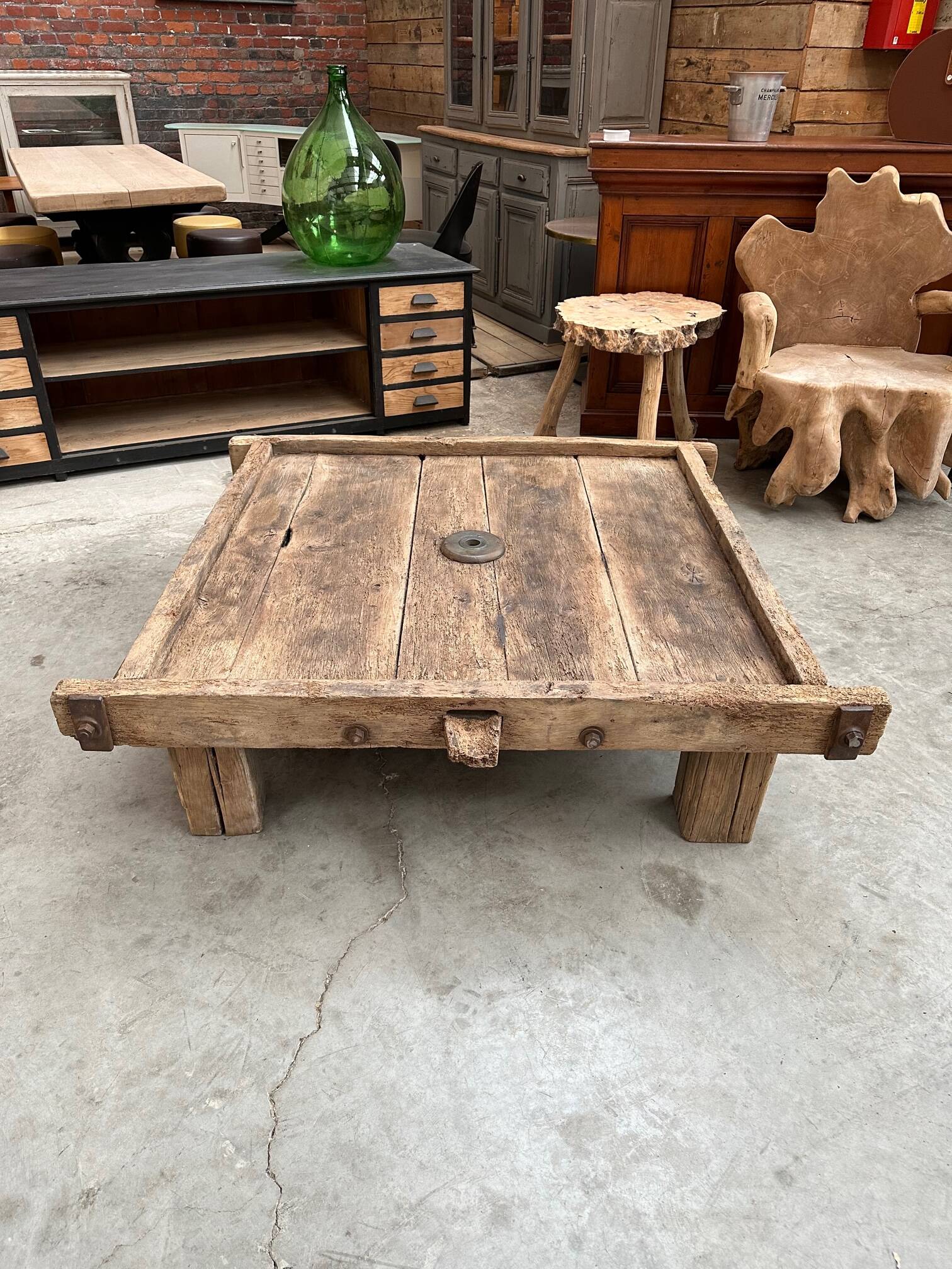 Brutalist coffee table