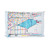 Colorful Berber carpet 242x144cm