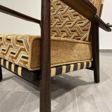 Adjustable armchair by Jan Vanek for Krásná Jizba 1940s