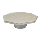 Italian Marble Octagon Coffee Table, 1980's