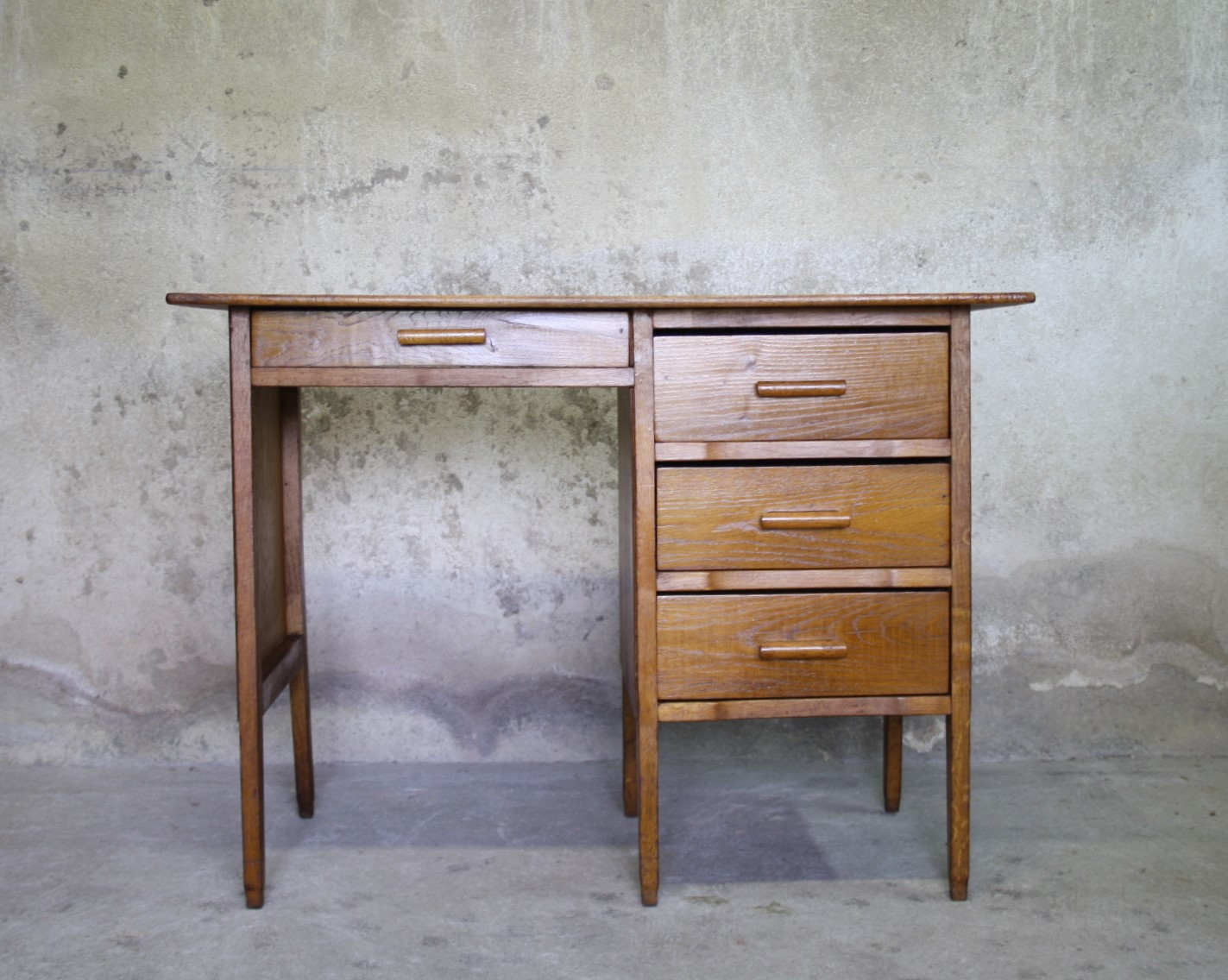 Vintage oak desk