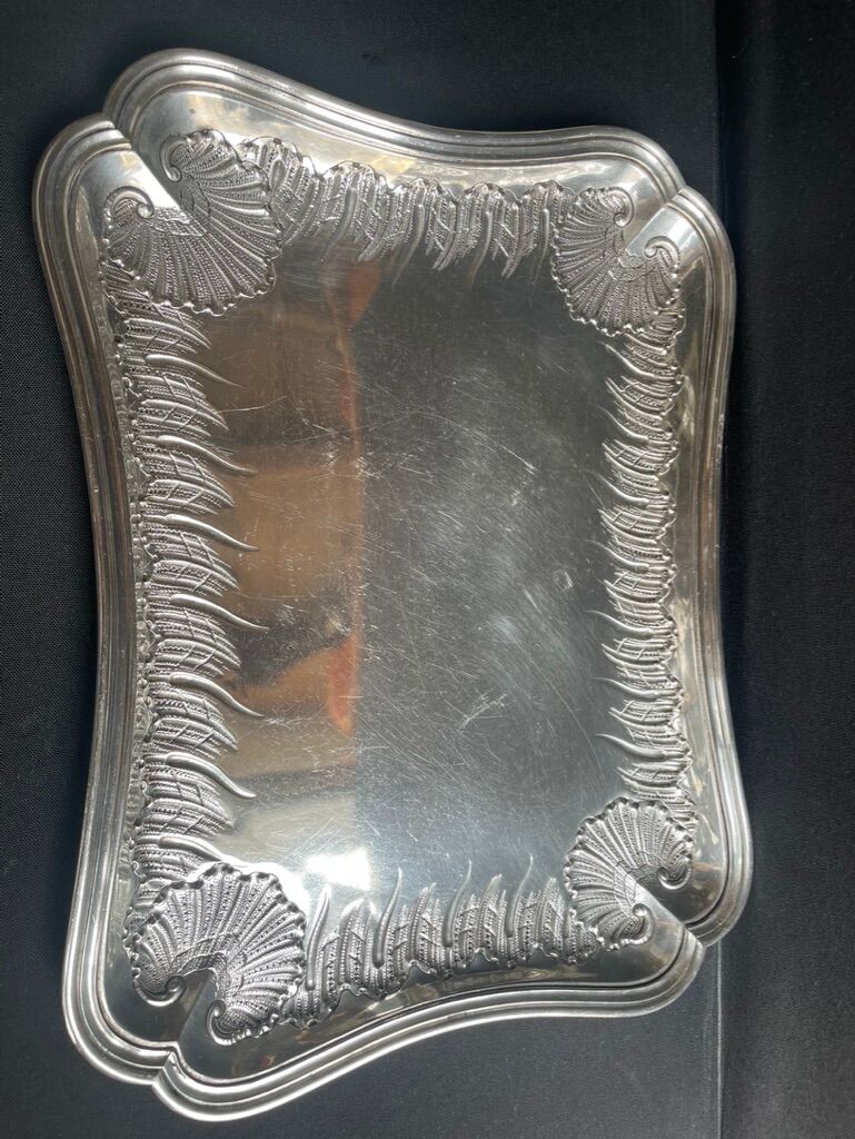 Nineteenth mail tray rocaille style