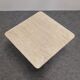 Coffee table or side table in travertine, Italy around 1970.