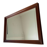 Vintage Italian mirror, beveled glass, 1960s