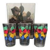 3 Verres vintage
