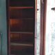 Vitrine ancienne en bois massif – 235 cm