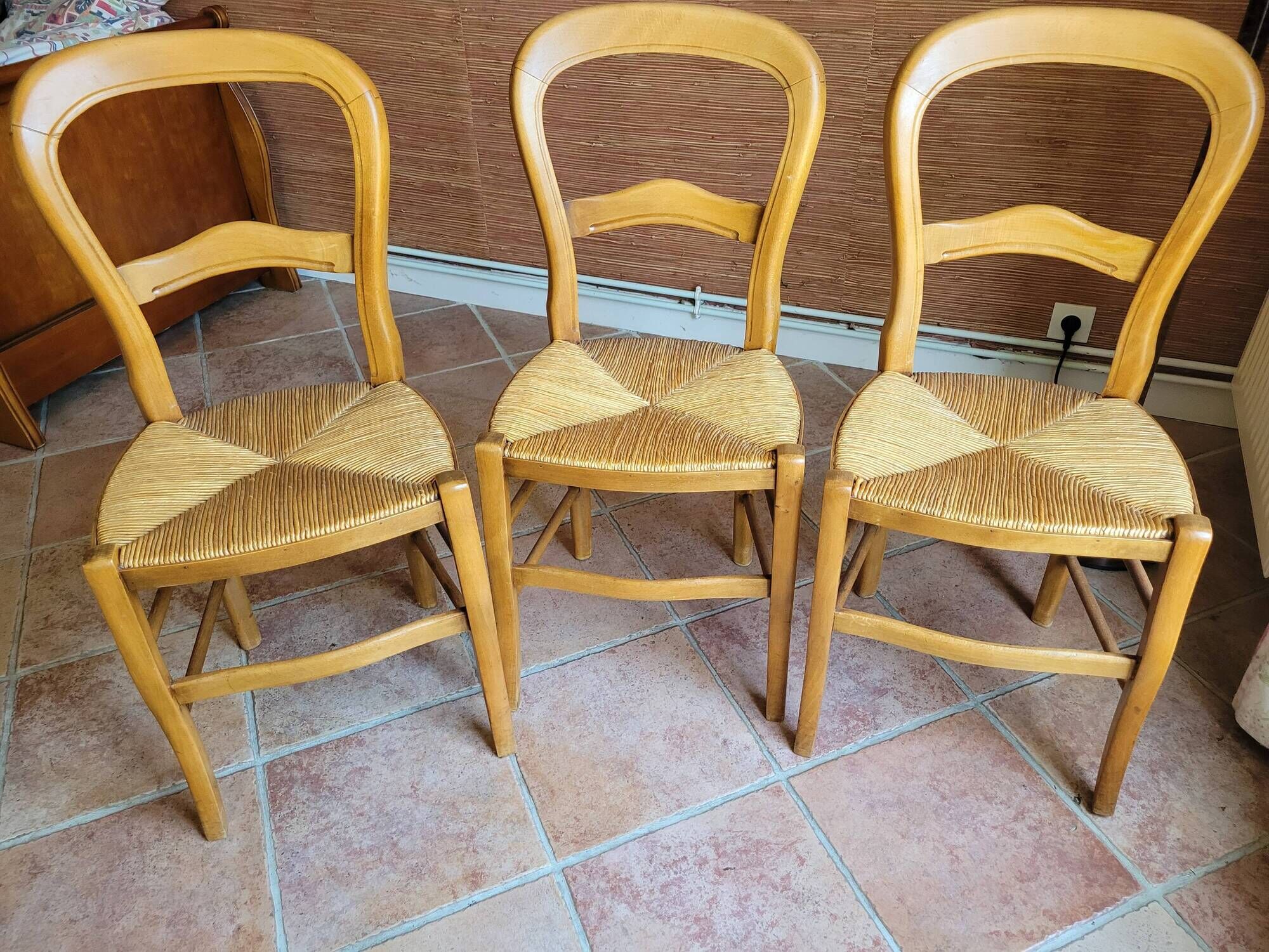 Set of 6 Louis Philippe style chairs
