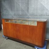 Vintage Store Counter | Retro Display Cabinet | Stylish Mid-Century Shop