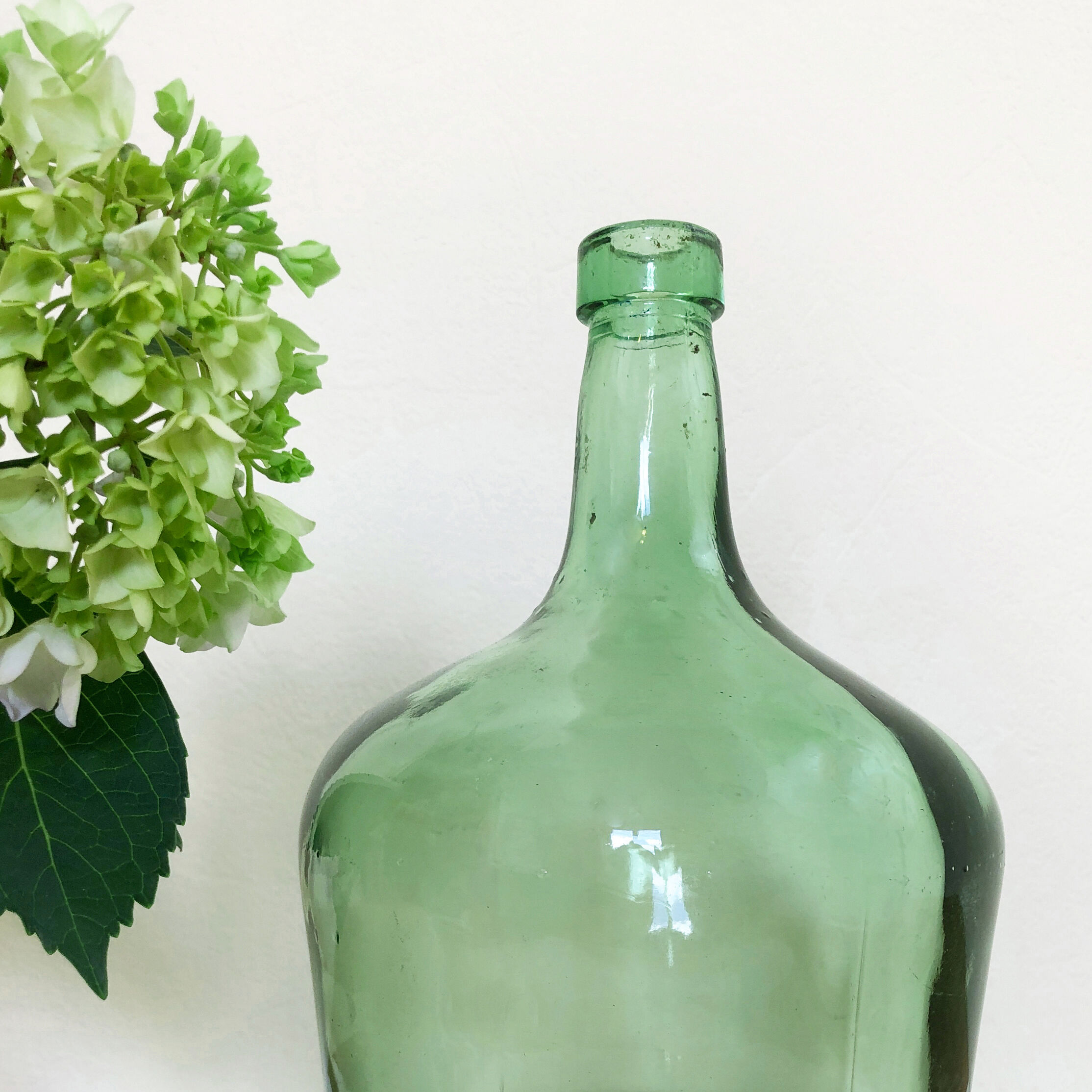 Demijohn canning 2 liters green (9B)