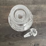 Antique cut crystal carafe