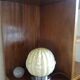 Authentic 20th-century Art Deco globe lamp in coloured glass.
