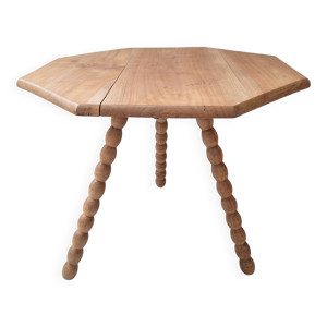 Table basse / bout de - tripode bois massif