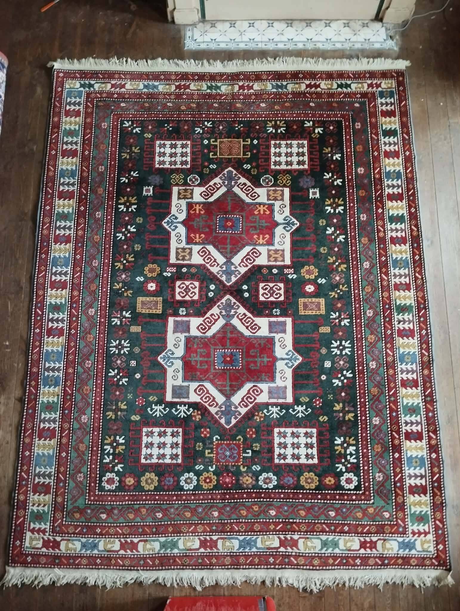 Handmade Caucasian Derbent rug 267x205cm
