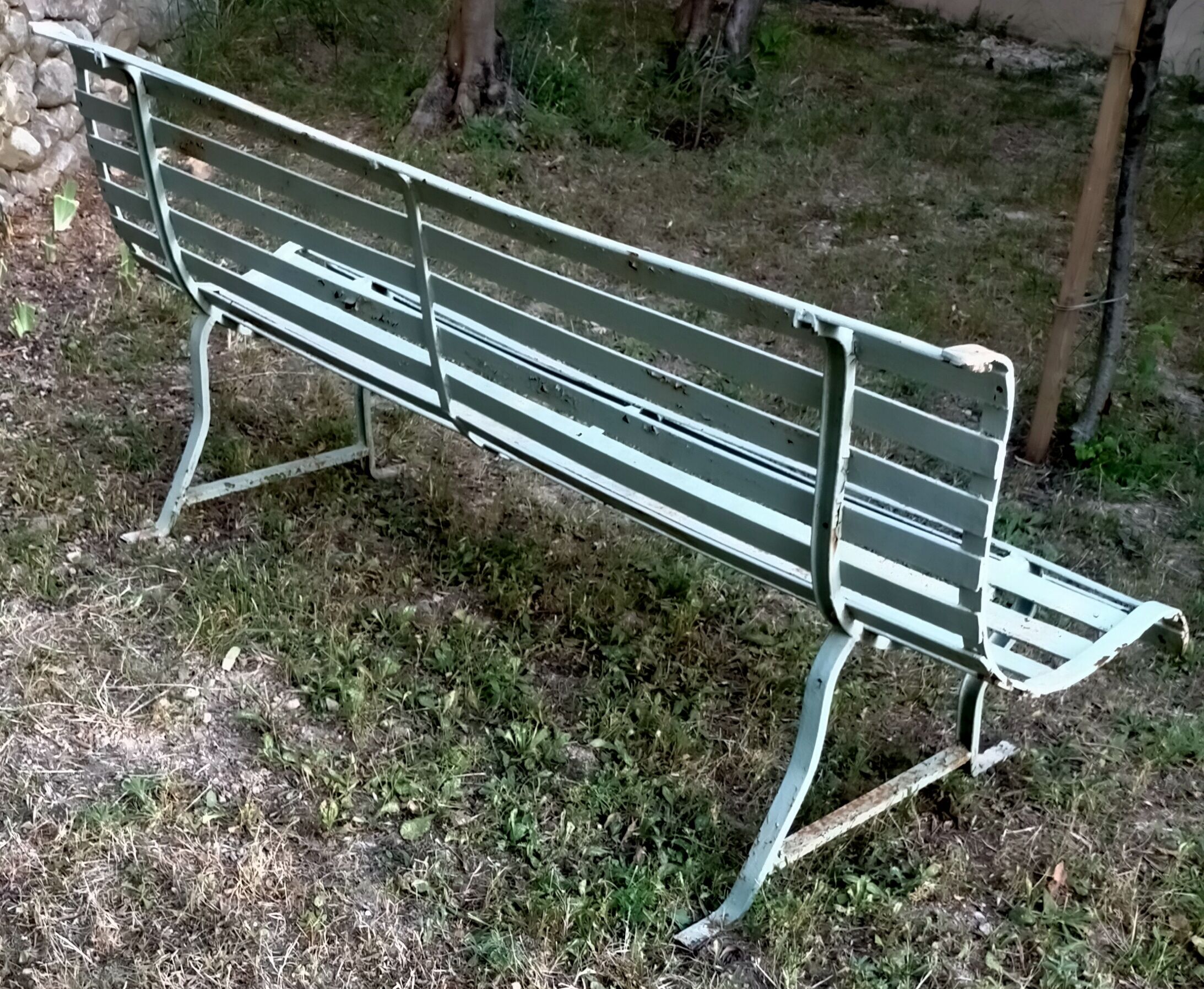 Louisiana garden bench