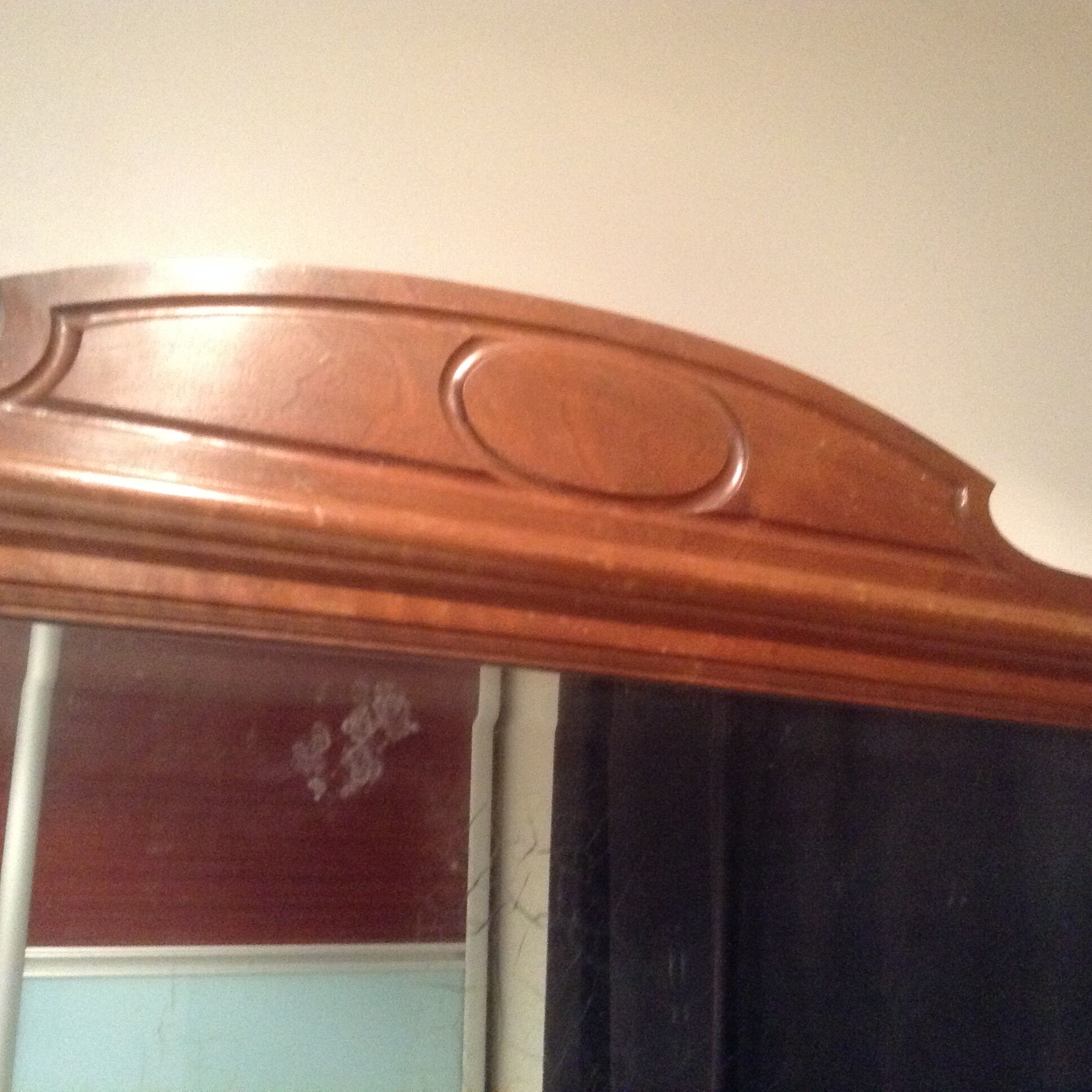 Mirror time art deco 70x86cm