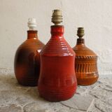 Glazed ceramic lamp base