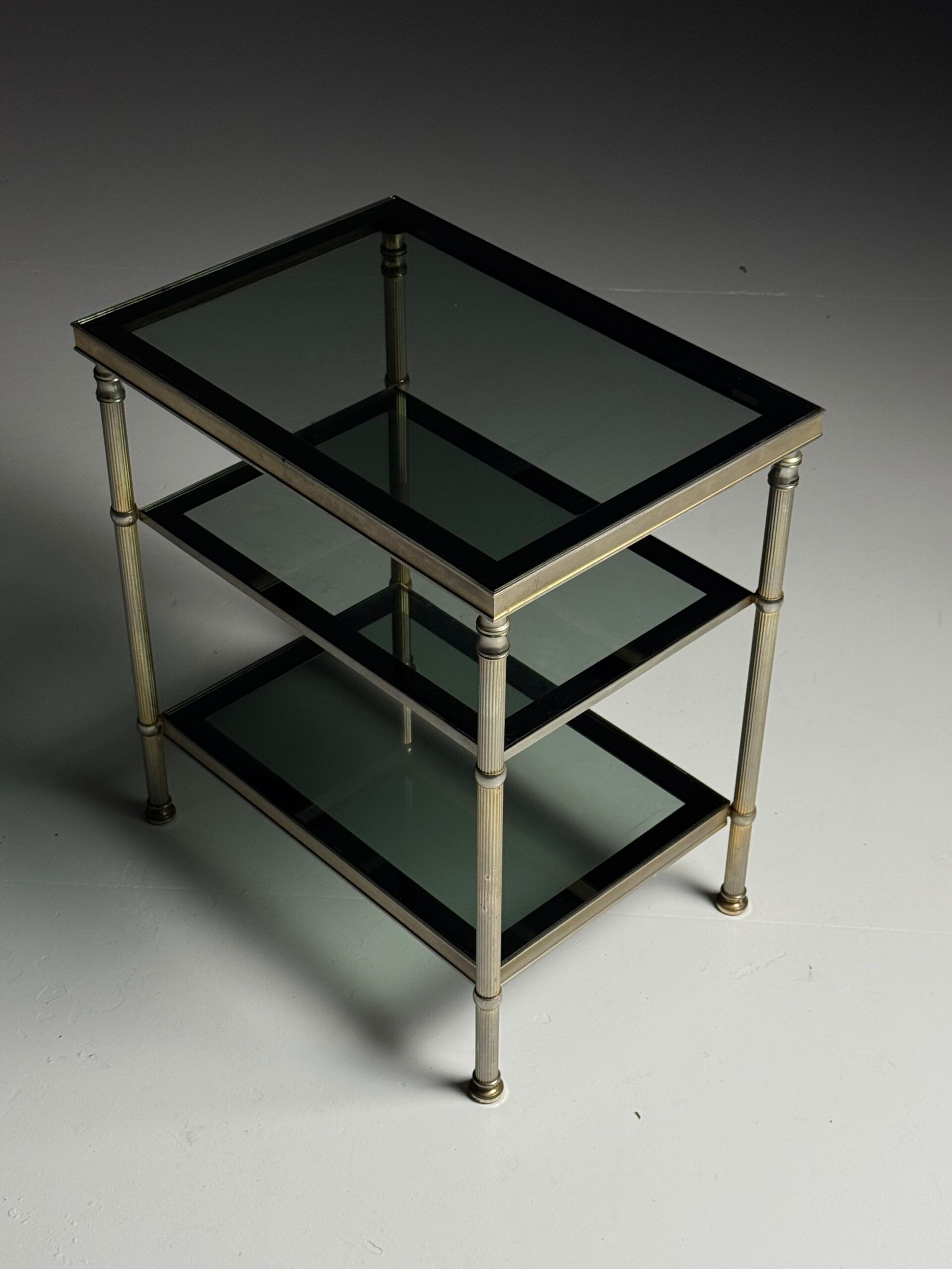 Metal side tables 1960s-70s
