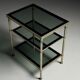 Metal side tables 1960s-70s