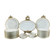Limoges porcelain table service Jammey-Seignolles, Montreuil model, 30 pieces.