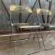 Paire Chaises Plia Jaune Giancarlo Piretti Castelli Vintage