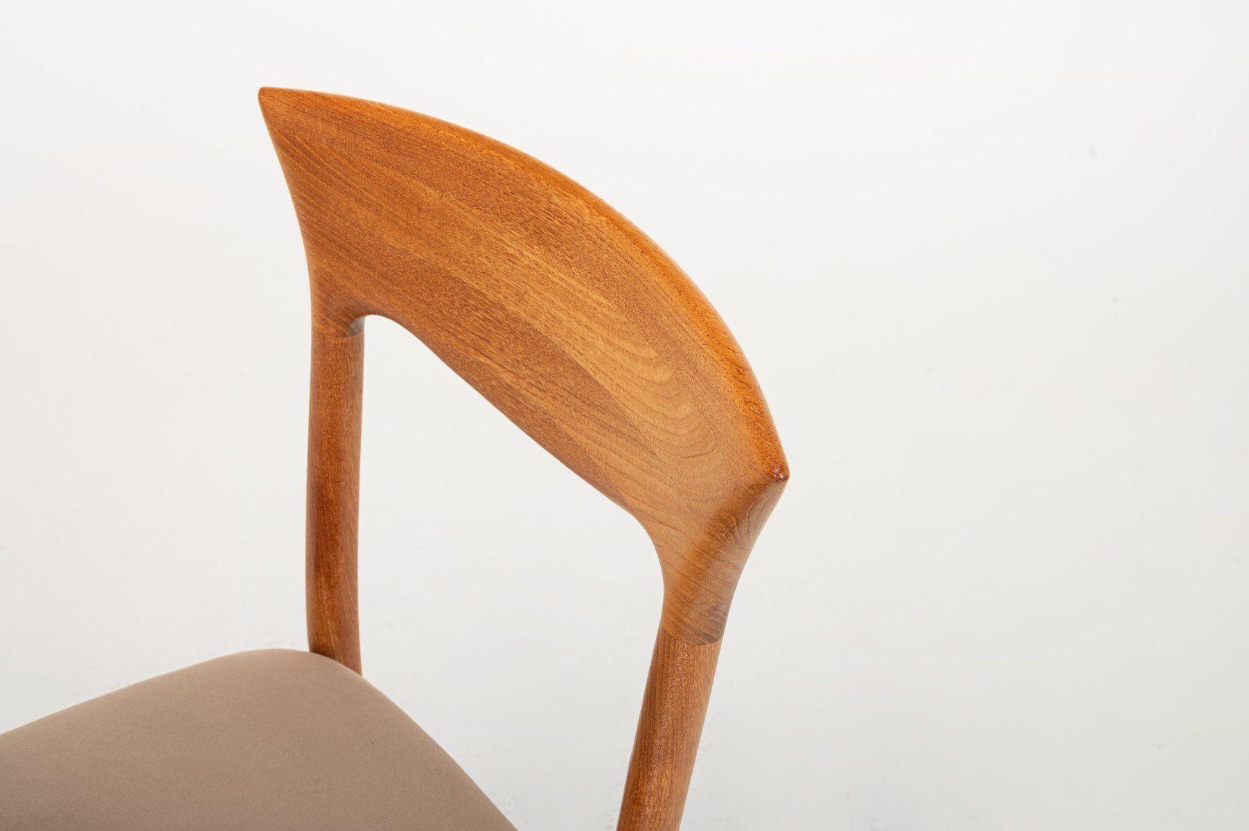 Chaises de salle à manger par Juul Kristensen pour JK Denmark, années 1960, ensemble de 6