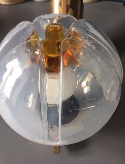 Pair of wall light Mazzega