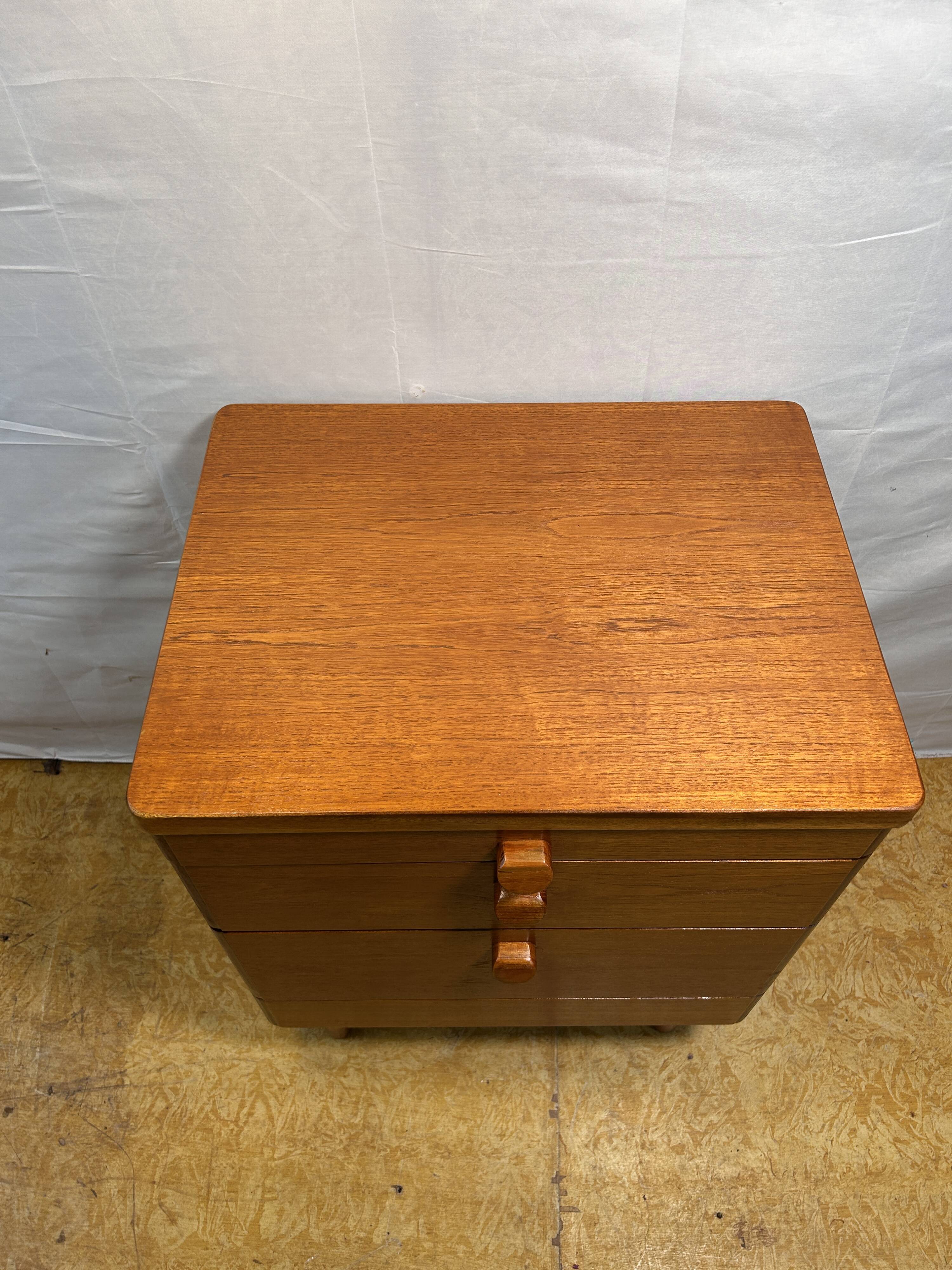 Mid-Century Retro Vintage Teak Small Cabinet by Stag – 1970 Versatile